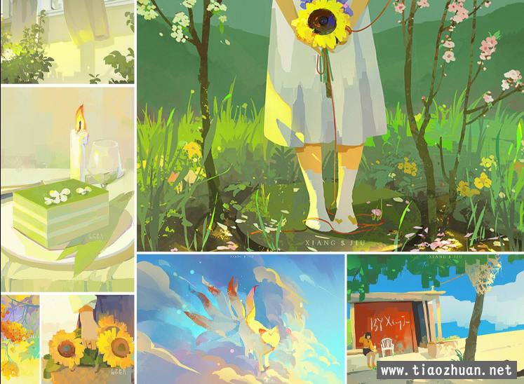 白衣巷九零基础水彩风插画课2020年1月【画质还行】