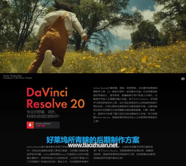 达芬奇20正式稳定加强版，一个软件挑战剪辑调色全流程