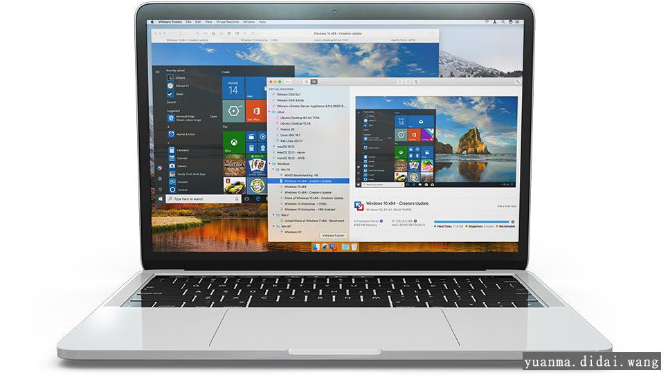 Mac 虚拟机 VMware Fusion Pro 11.1.010.1.5 中文注册版