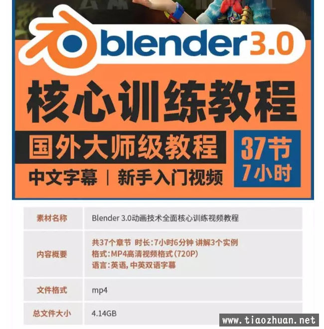 Blender软件加教程合集