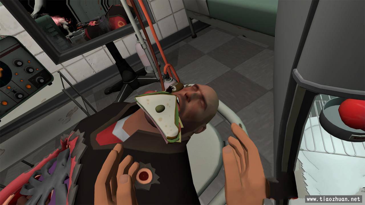 《模拟手术VR》(Surgeon Simulator VR Meet The Medic)