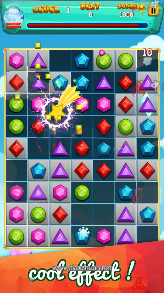 Unity三消游戏7款合集