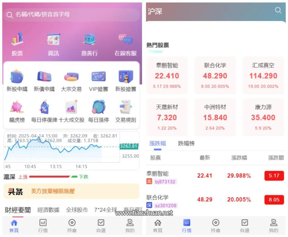 香港股票大宗交易与新股申购系统源码