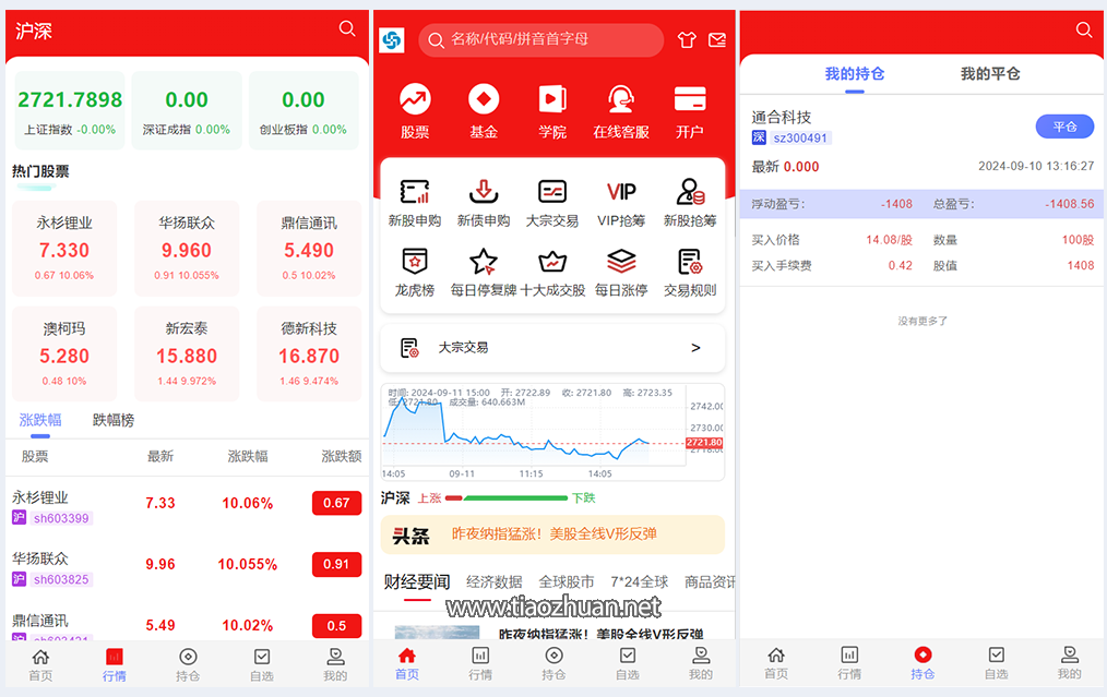 A股系统Java股票系统新股申购大宗交易
