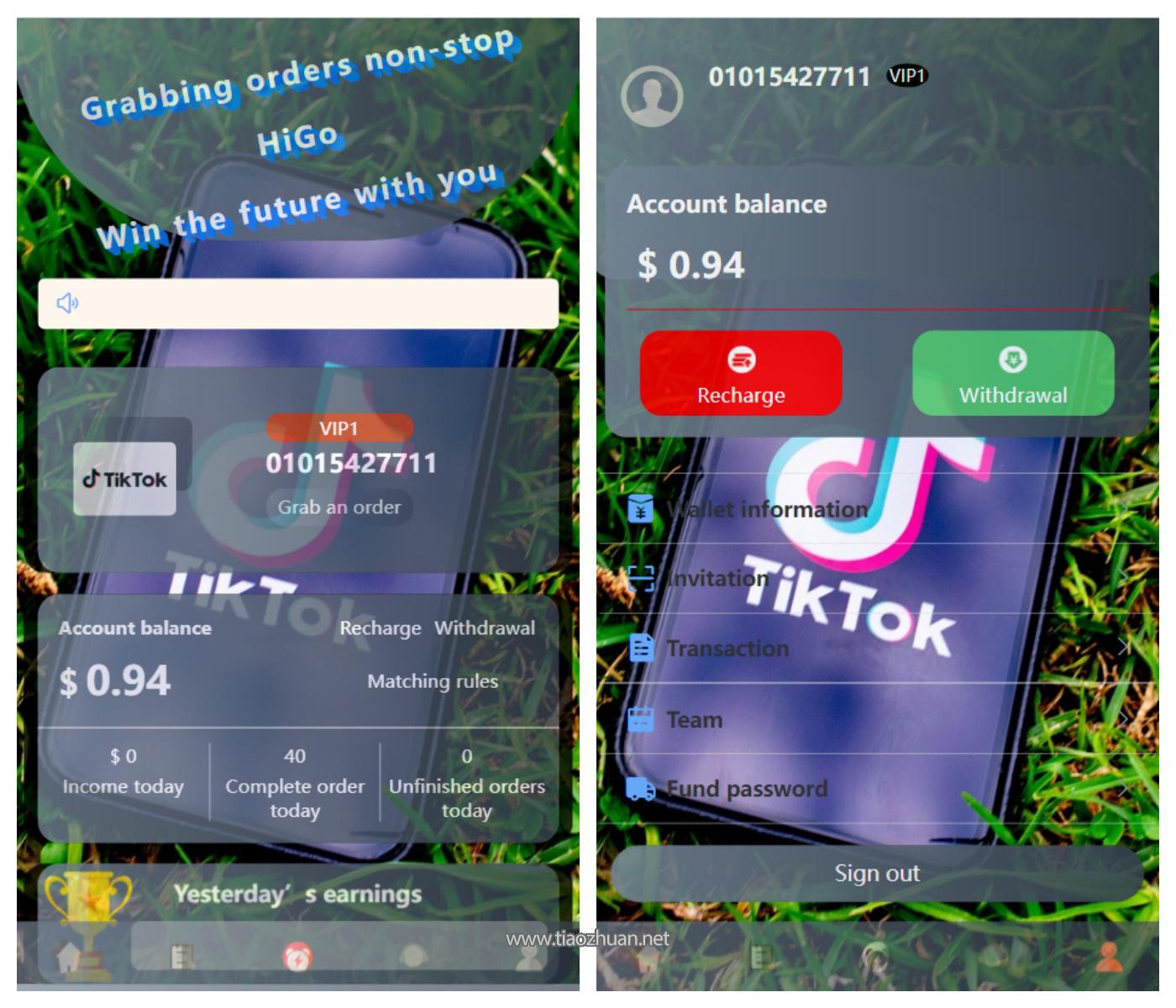 tiktok多语言抢单系统源码海外源码带文本搭建教程
