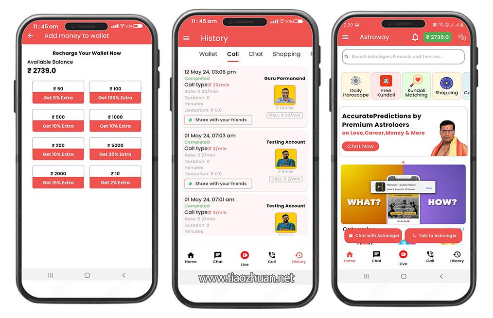 PHP + Flutter 海外占星咨询系统纯源码下载（支持聊天、语音视频通话、直播、电商、AI占星）