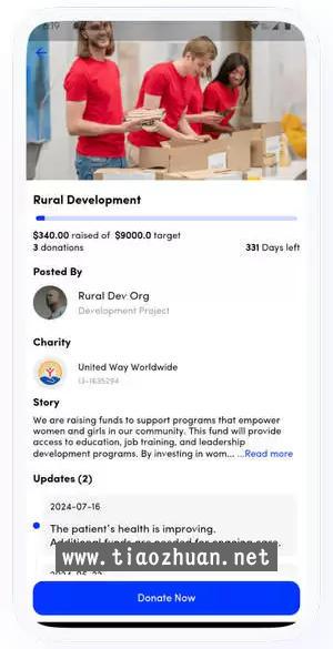 Flutter慈善募捐众筹系统APP源码(含PHP后端)