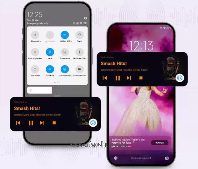 Flutter掌上FMAM广播电台收音APP源码带后台V2.1.0