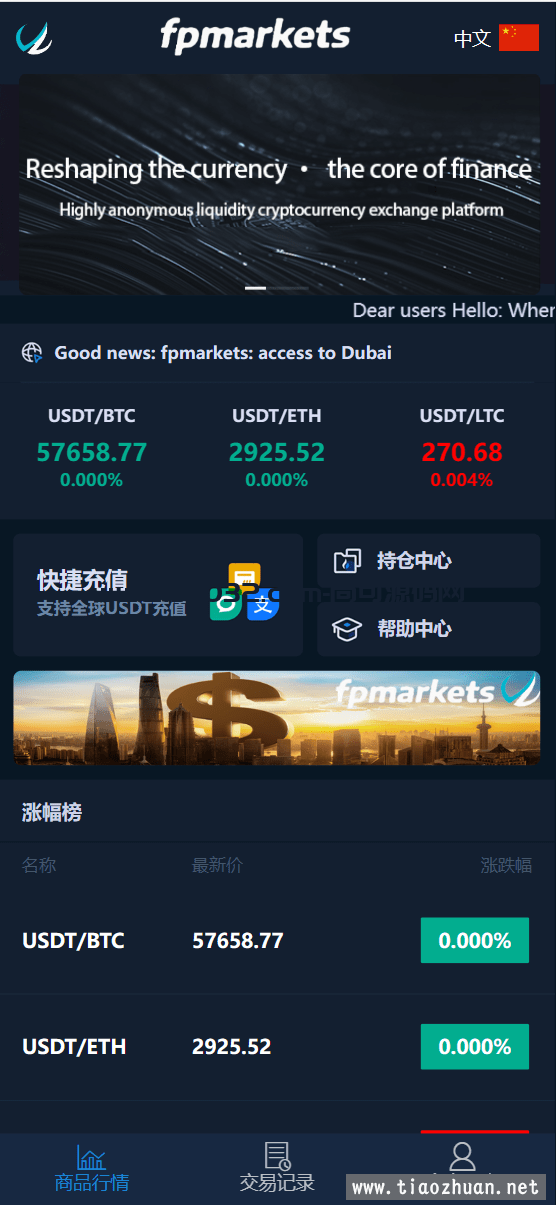 智汇V交易所源码修改版